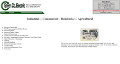Desktop Screenshot of greencountyelectric.com